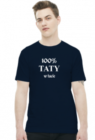Koszulka "100% taty w tacie"