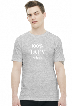 Koszulka "100% taty w tacie"