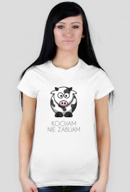 T-shirt - kocham nie zabijam