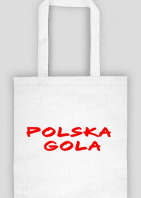 Polska gola - torba biało-czerwona