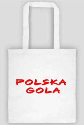 Polska gola - torba biało-czerwona