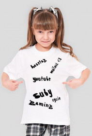 Koszulka Dziecieca Hasztag Miłość 