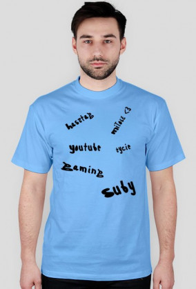 Koszulka Męska Hasztag Miłość {...}