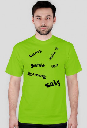 Koszulka Męska Hasztag Miłość {...}