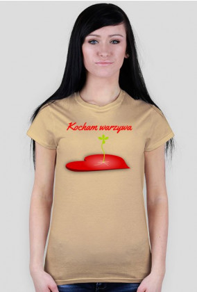 T-shirt kocham warzywa