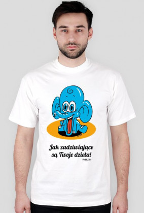 Zdziwiony słoń - #BoskieKoszulki