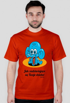 Zdziwiony słoń - #BoskieKoszulki