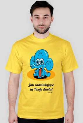 Zdziwiony słoń - #BoskieKoszulki