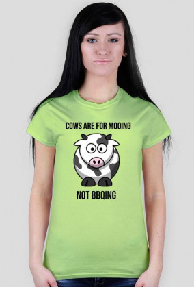Cows are for mooing