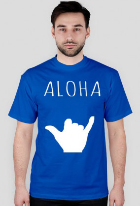 Aloha ~Męska~Czarna/Niebieska~