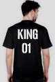 t-shirt dla par king