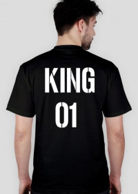 t-shirt dla par king