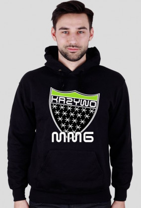 MMG KRZYWO - bluza z kapturem - czarna