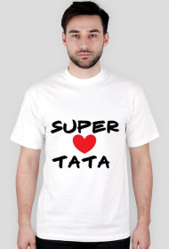 koszulka super tata