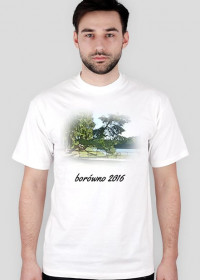 koszulka drzewo biała