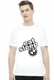 KOSZULKA EAT SLEEP BMW