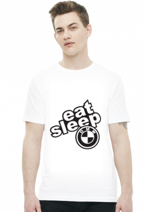 KOSZULKA EAT SLEEP BMW