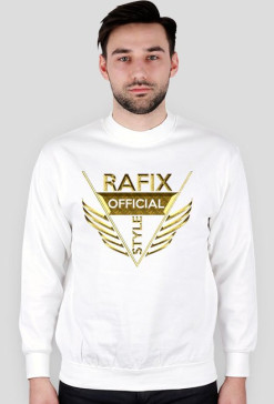Bluza ROS Biała Gold edition Przód i tył