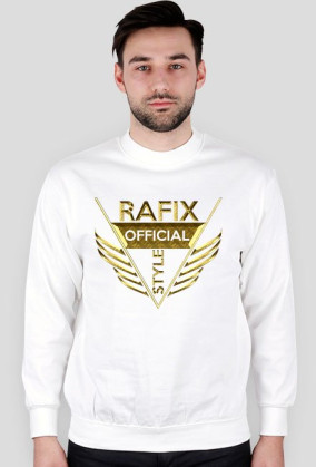 Bluza ROS Biała Gold edition Przód i tył