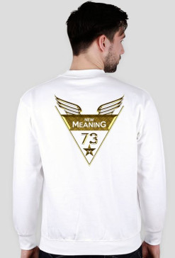 Bluza ROS Biała Gold edition Przód i tył