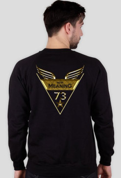 Bluza ROS Czarna Gold edition Przód i tył