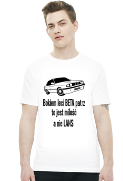 KOSZULKA MĘSKA BOKIEM LECI BETA PATRZ