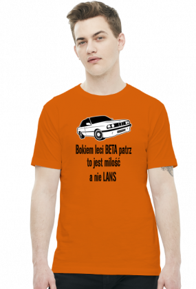 KOSZULKA MĘSKA BOKIEM LECI BETA PATRZ