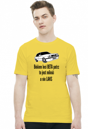 KOSZULKA MĘSKA BOKIEM LECI BETA PATRZ