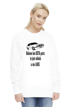 BLUZA DAMSKA BMW BOKIEM LECI BETA PATRZ