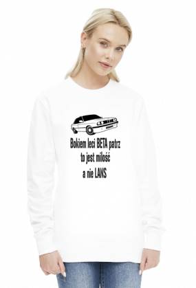 BLUZA DAMSKA BMW BOKIEM LECI BETA PATRZ