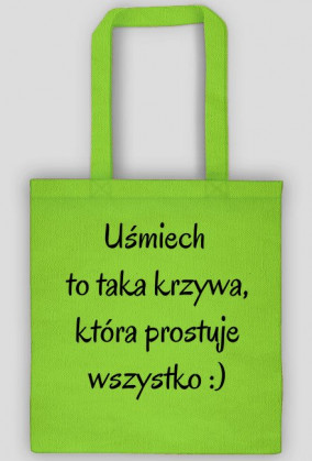 EKO TORBA - Uśmiech to taka krzywa...