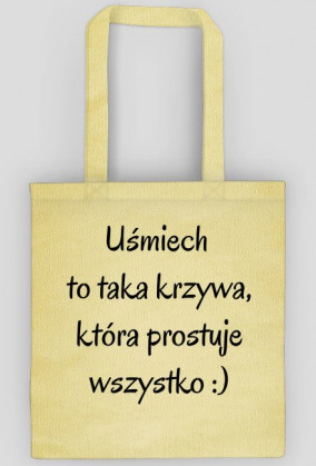 EKO TORBA - Uśmiech to taka krzywa...