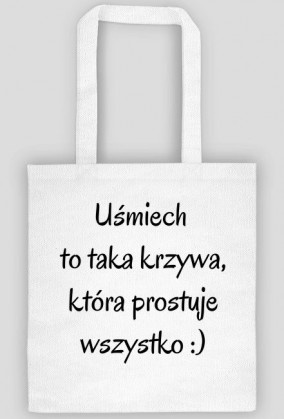 EKO TORBA - Uśmiech to taka krzywa...