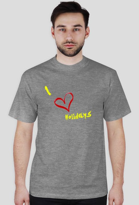 Koszulka I Love Holidays