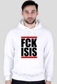 Bluza męska z kapturem "FCK ISIS"