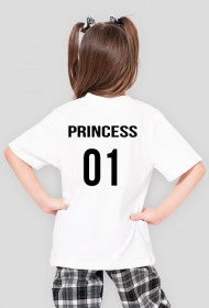 Koszulka dla dziewczynki PRINCESS