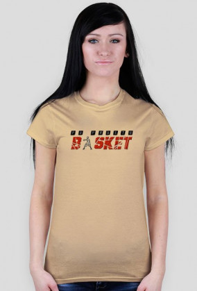 Damski T-Shit - Po Prostu Basket