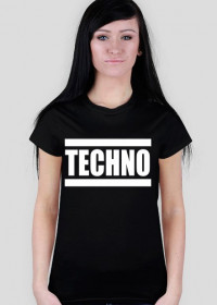 Koszulka damska "Techno"