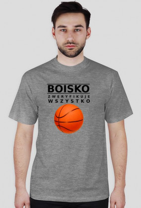 Męski T-Shirt Boisko zweryfikuje wszystko