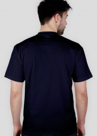 Koszulka męska - chmura tagów w kształcie logo