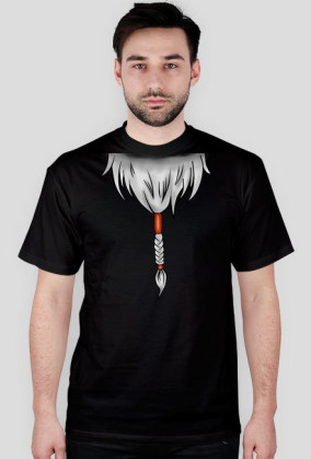 Koszulka Beard czarna/biała/granatowa
