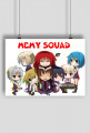 Plakat Memy Squad