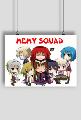 Plakat Memy Squad