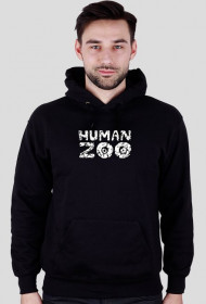 Bluza Human Zoo logo czorna