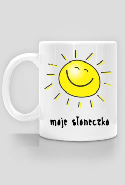kubek ze słoneczkiem