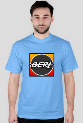 Koszulka Beri Logo - blue