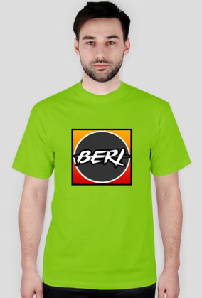 Koszulka Beri Logo - blue