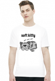 Soft kitty koszulka męska
