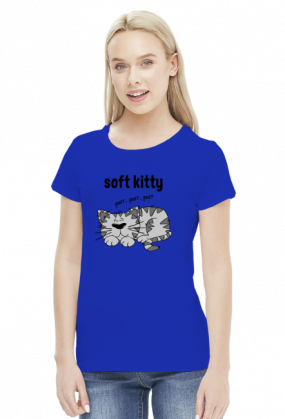 Soft kitty koszulka damska