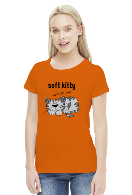 Soft kitty koszulka damska